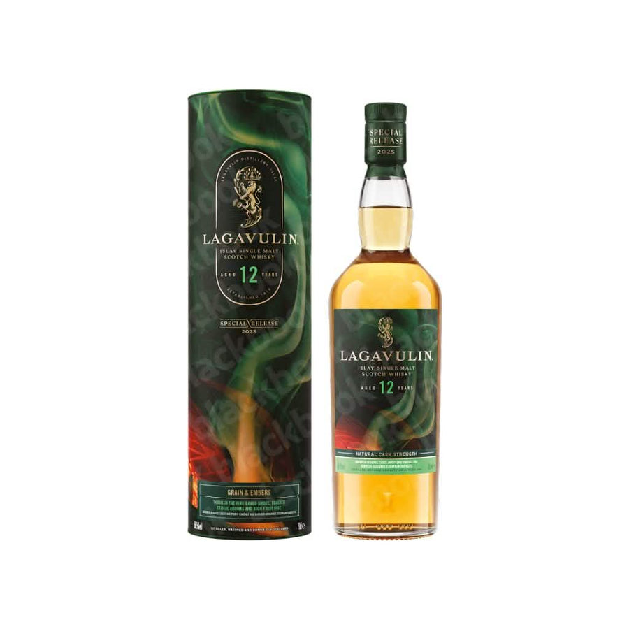 Lagavulin Grain & Embers Single Malt Scotch Whisky 12 Year 750ml bottle – limited Islay Scotch curated by blackbook – available to buy online