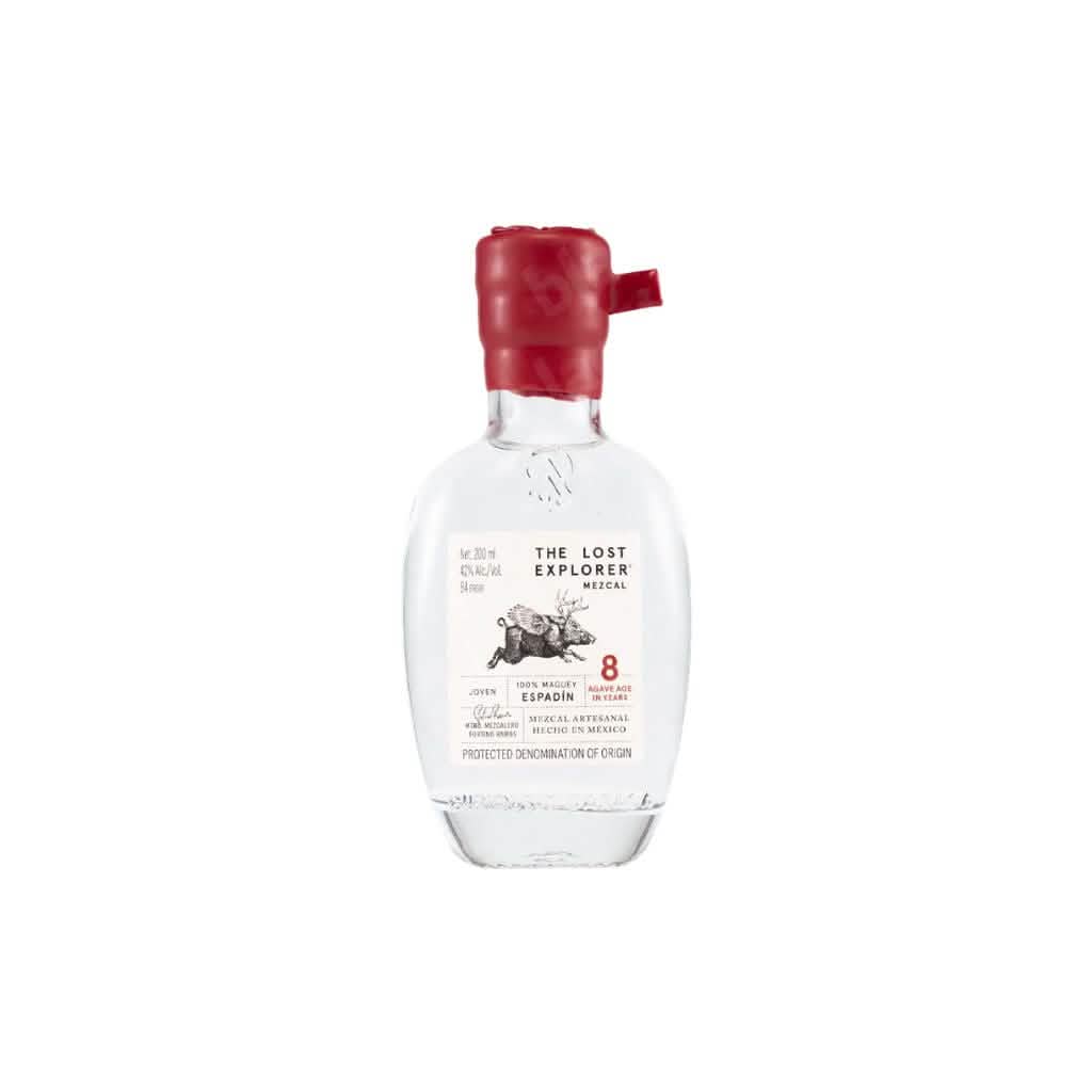 The Lost Explorer Mezcal 8 Year 200ml bottle – artisanal Oaxacan mezcal curated by blackbook – available to buy online