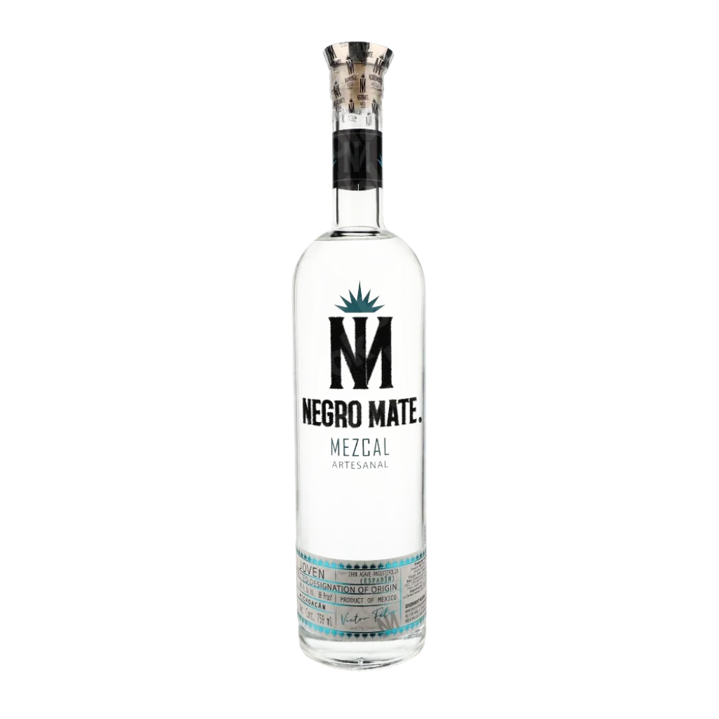 Negro Mate Mezcal Espadín 750ml bottle – artisanal Oaxacan mezcal made from 100% Espadín agave – buy online at blackbook