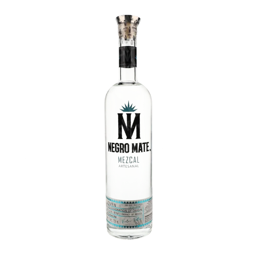 Negro Mate Mezcal Espadín 750ml bottle – artisanal Oaxacan mezcal made from 100% Espadín agave – buy online at blackbook