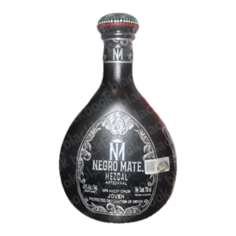 Negro Mate Mezcal Joven 750ml bottle – artisanal Oaxacan mezcal made from 100% agave – buy online at blackbook