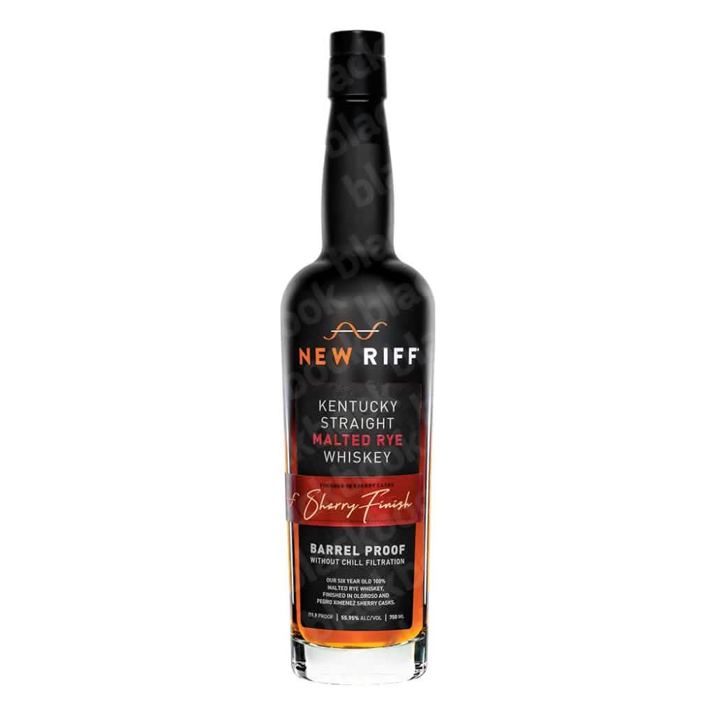 New Riff Sherry Finished Malted Rye 750ml bottle – sherry cask finished rye whiskey curated by blackbook – available to buy online