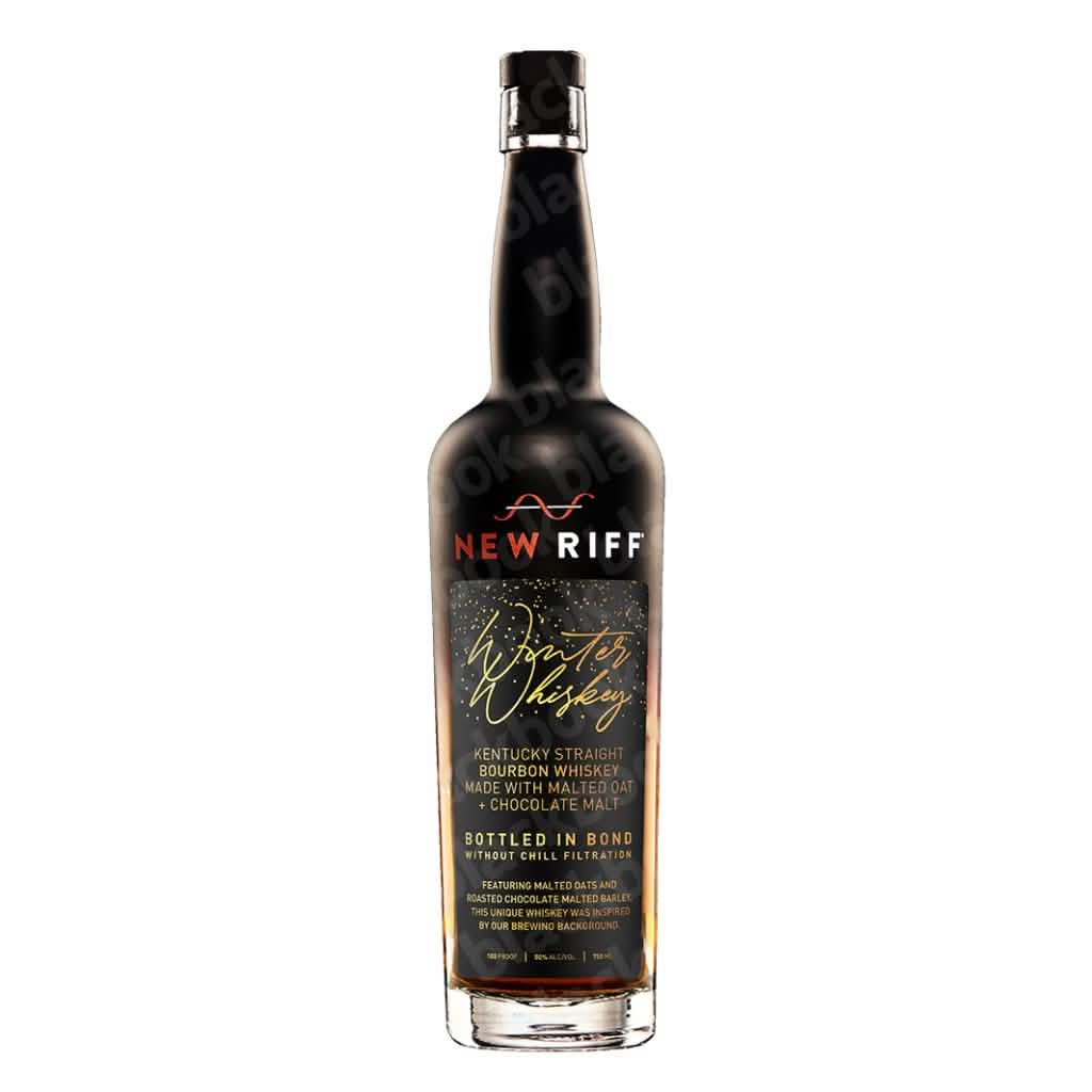New Riff Kentucky Straight Bourbon Winter Whiskey 750ml bottle – malted oak and chocolate oak finished bourbon curated by blackbook – available to buy online