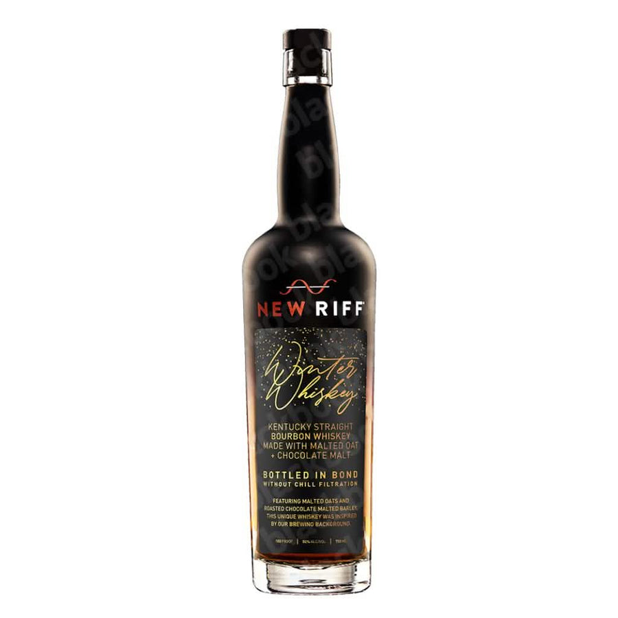 New Riff Kentucky Straight Bourbon Winter Whiskey 750ml bottle – malted oak and chocolate oak finished bourbon curated by blackbook – available to buy online