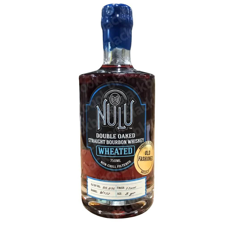 Nulu Double Oaked Wheated Single Barrel Select Bourbon 750ml bottle