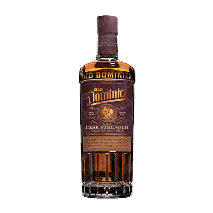 Old Dominick Straight Cask Strength Bourbon Whiskey 7 Year 750ml bottle – limited edition barrel proof bourbon – buy online at blackbook