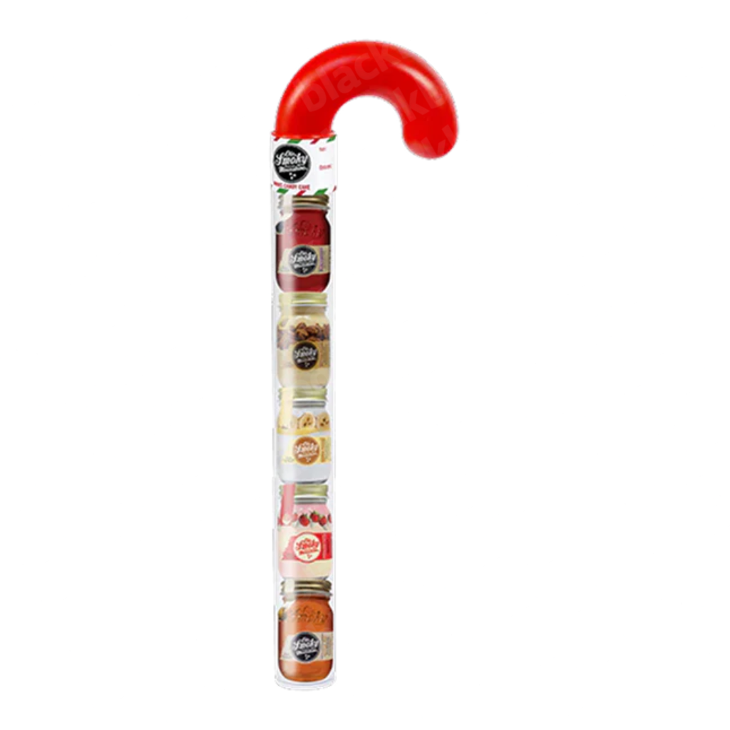 Ole Smoky Minis Candy Cane 5 Pack 50ml mini mason jars – Apple Pie, Butter Pecan, Salty Caramel, Peanut Butter, and Cinnamon moonshine gift set – buy online at blackbook