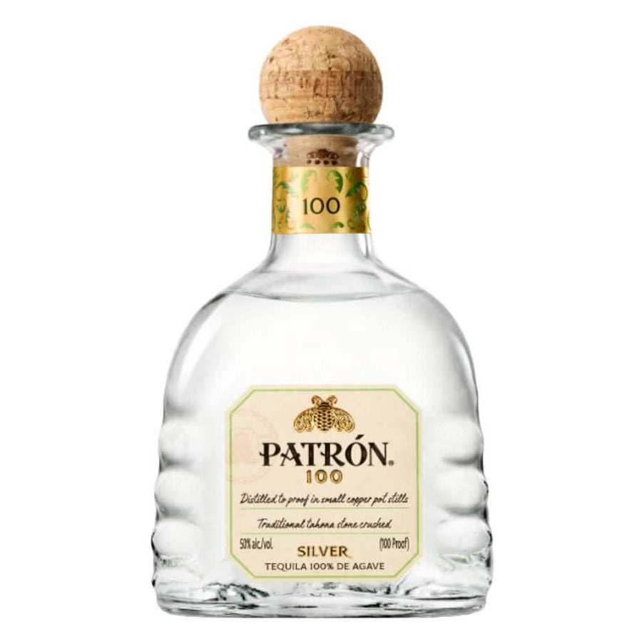 Patrón 100 Silver Tequila 750ml bottle