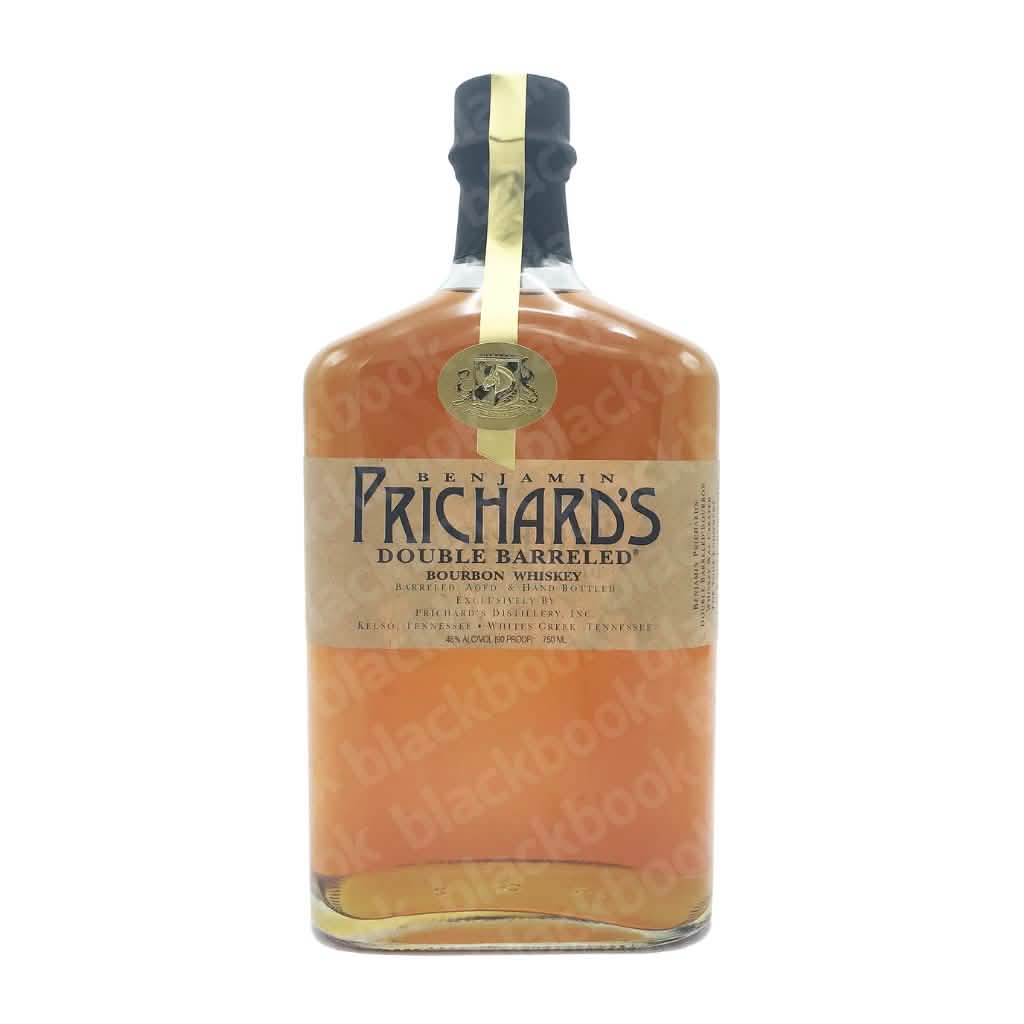Prichard’s Double Barreled Bourbon Whiskey 750ml bottle – oak-forward American bourbon curated by blackbook – available to buy online