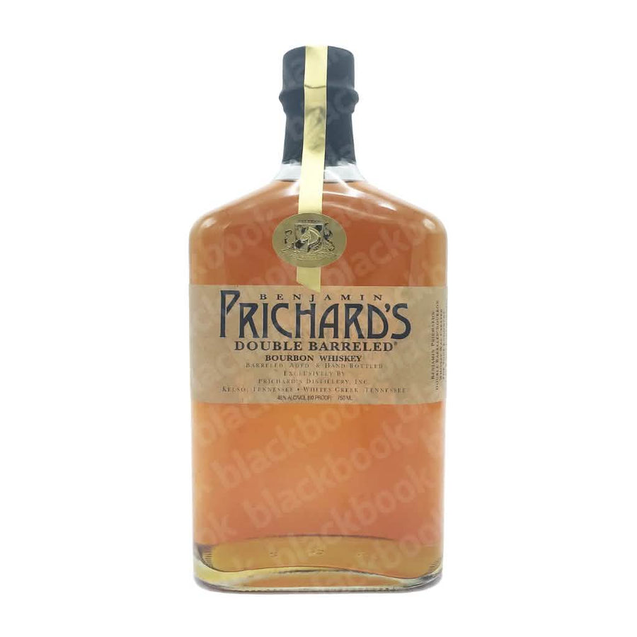 Prichard’s Double Barreled Bourbon Whiskey 750ml bottle – oak-forward American bourbon curated by blackbook – available to buy online