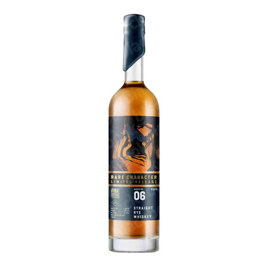Rare Character Limited Release Straight Rye Batch No. 06 2025 750ml bottle – bold small-batch rye curated by blackbook – available to buy online