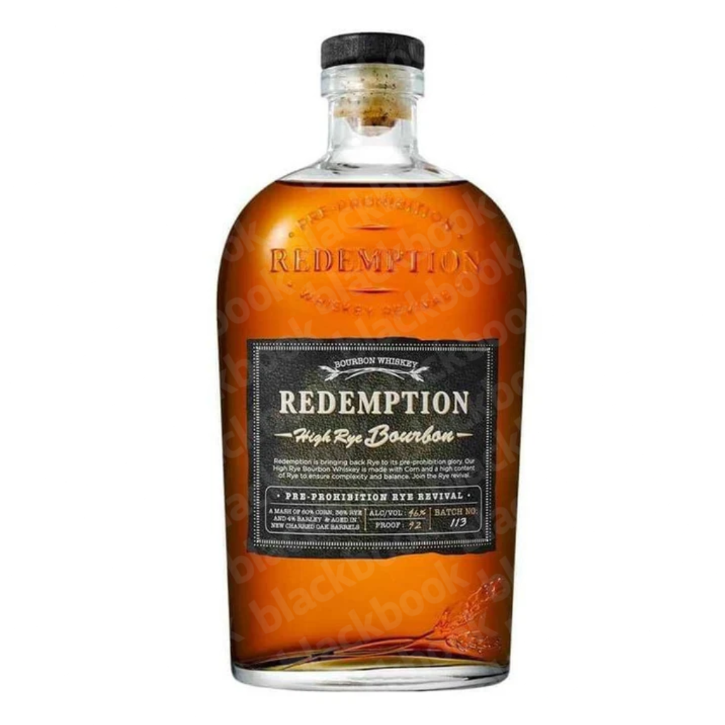 Redemption Bourbon High Rye 750 ml