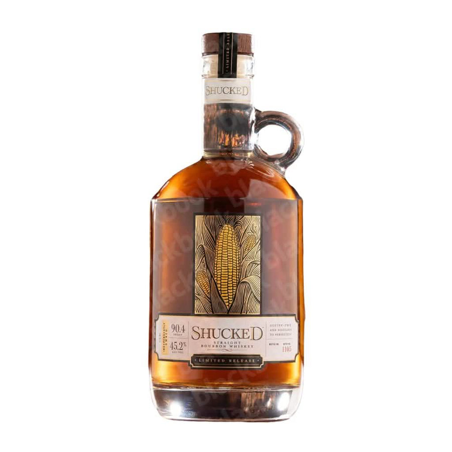 Shucked Straight Bourbon Whiskey 750ml bottle