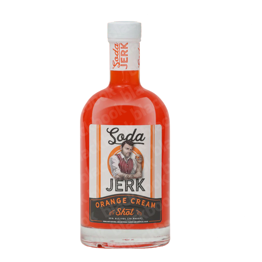 Soda Jerk Orange Cream Shot 750ml bottle – orange creamsicle flavored cream liqueur – buy online at blackbook