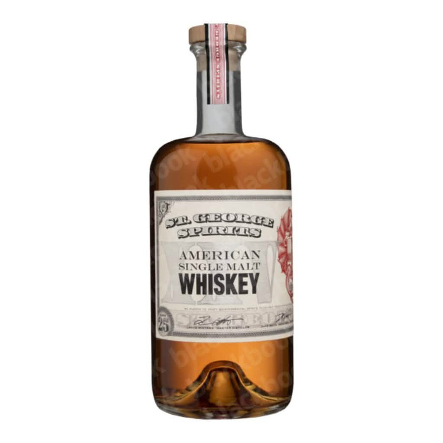 St George Spirits American Single Malt Whiskey Lot 25 750ml bottle