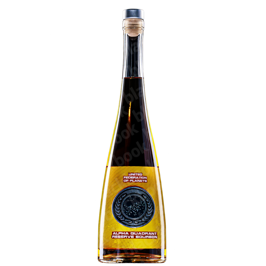 Star Trek Spirits United Federation of Planets Alpha Quadrant Reserve Bourbon 750ml bottle – collectible Star Trek bourbon – buy online at blackbook