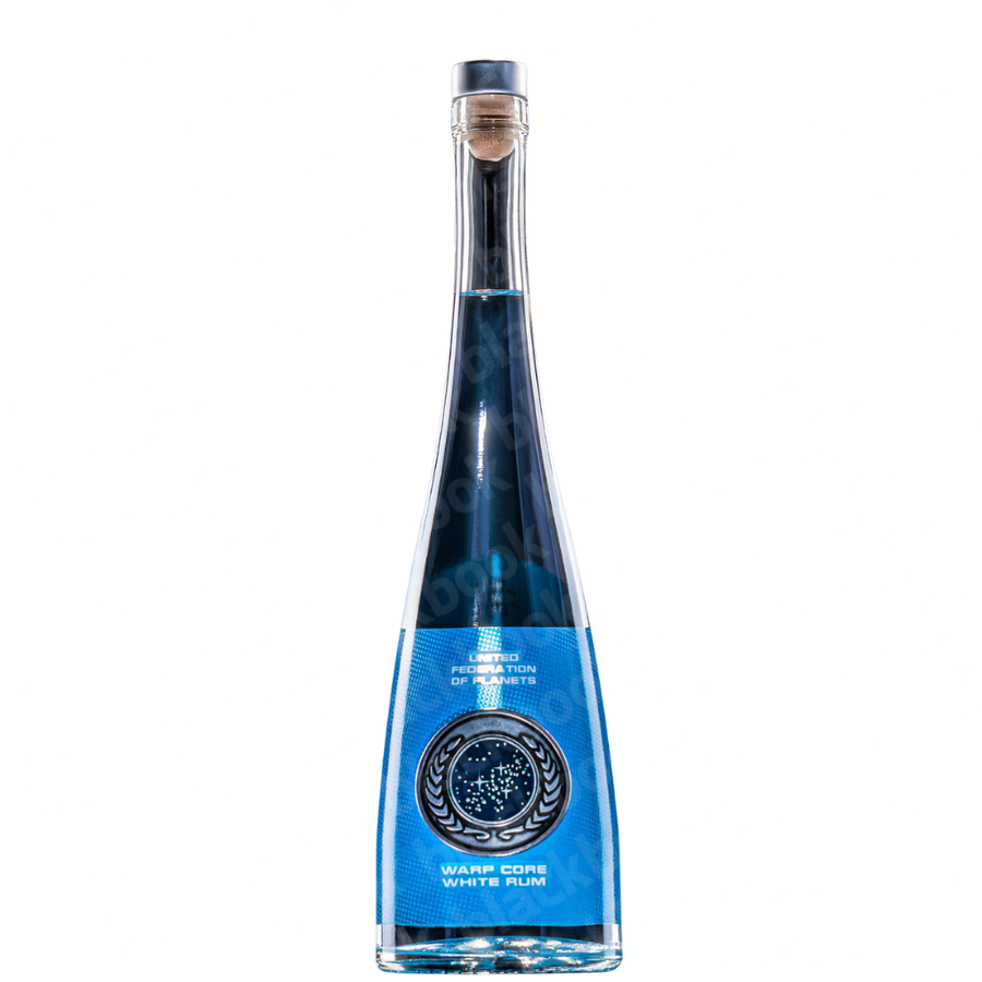 Star Trek Spirits United Federation of Planets Warp Core White Rum 750ml bottle – collectible Star Trek rum – buy online at blackbook