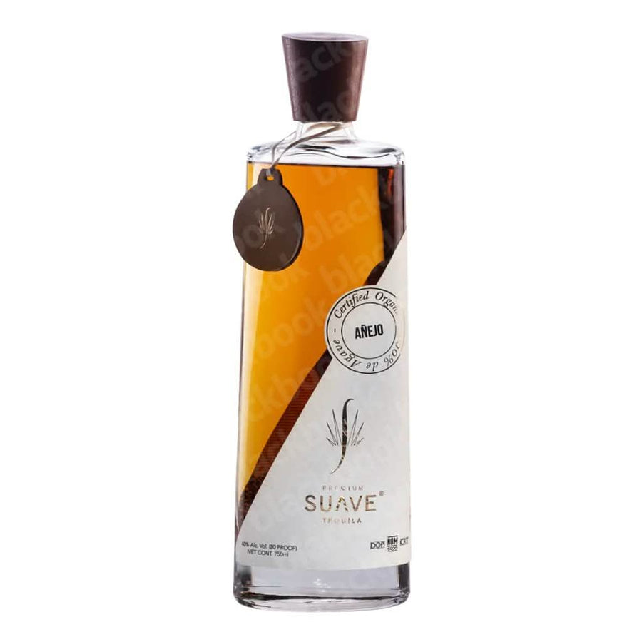Suave Añejo Tequila 750ml bottle – smooth oak-aged añejo tequila curated by blackbook – available to buy online