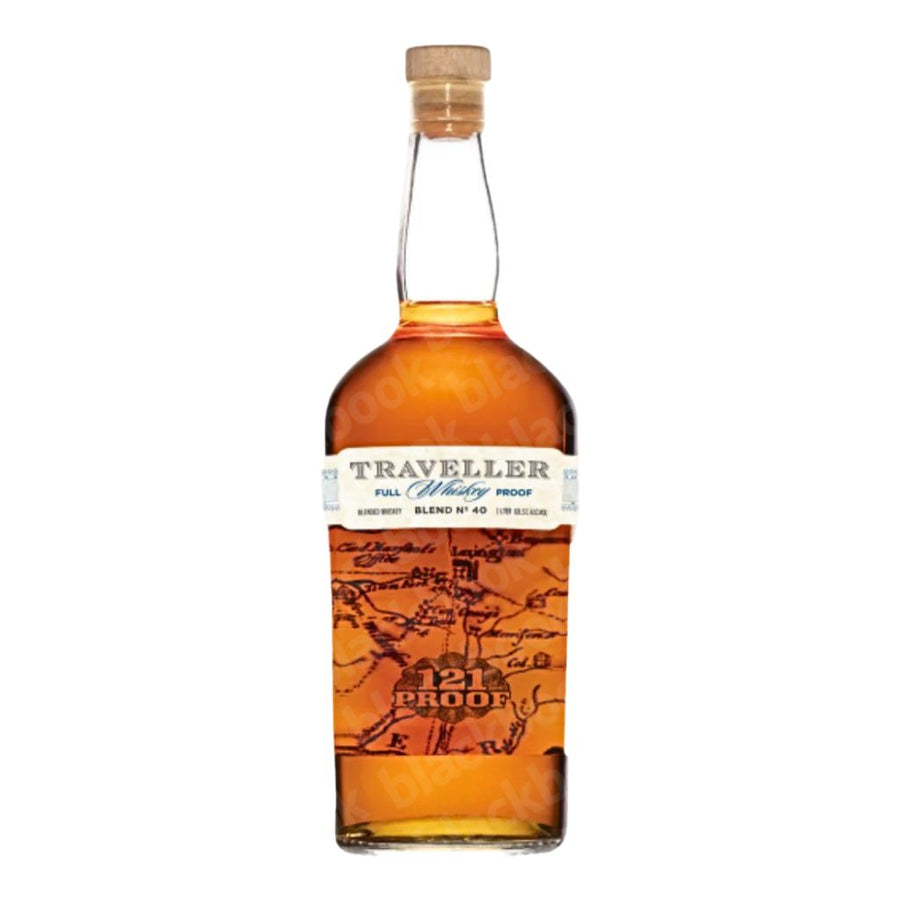 Traveller Full Proof Blend No. 40 121 Proof 750ml bottle – high-proof American whiskey curated by blackbook – available to buy online