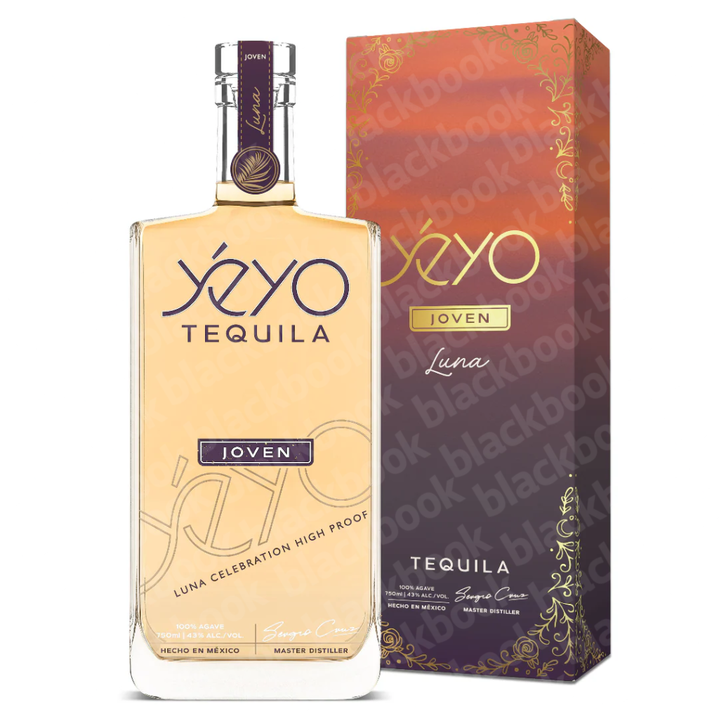 Yéyo Día de los Muertos Luna Signed Vol II Moon 750 ml bottle – limited edition collectible tequila with artist signature – buy online at blackbook