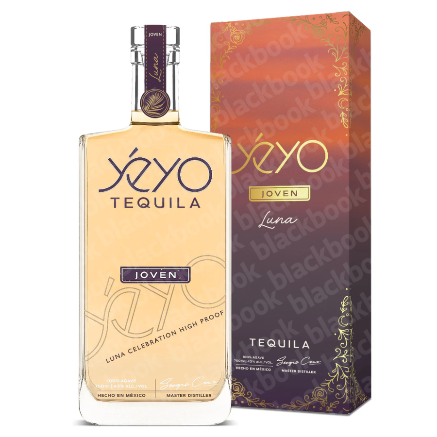 Yéyo Día de los Muertos Luna Signed Vol II Moon 750 ml bottle – limited edition collectible tequila with artist signature – buy online at blackbook