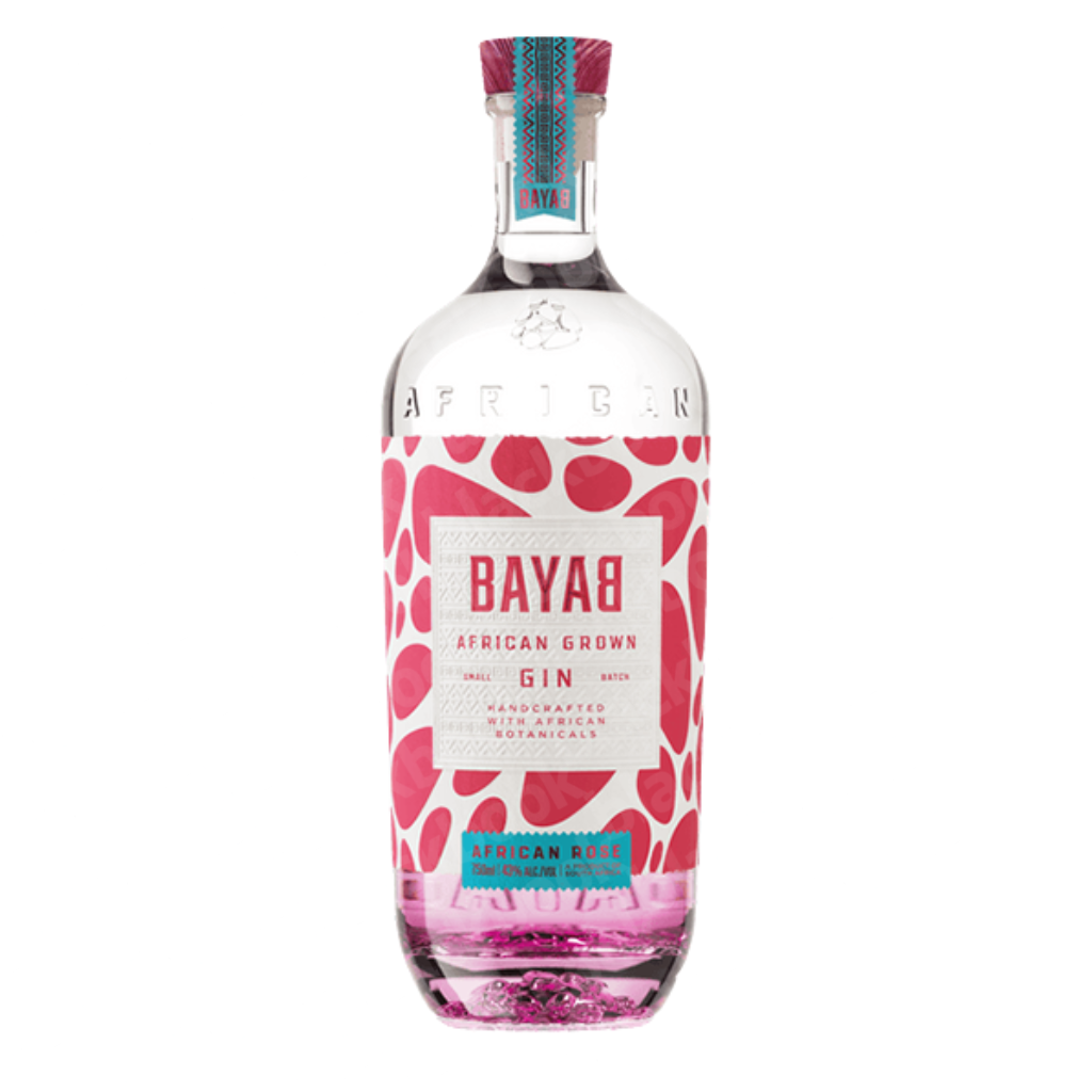 Bayab African Rose Grown Gin 750 ml