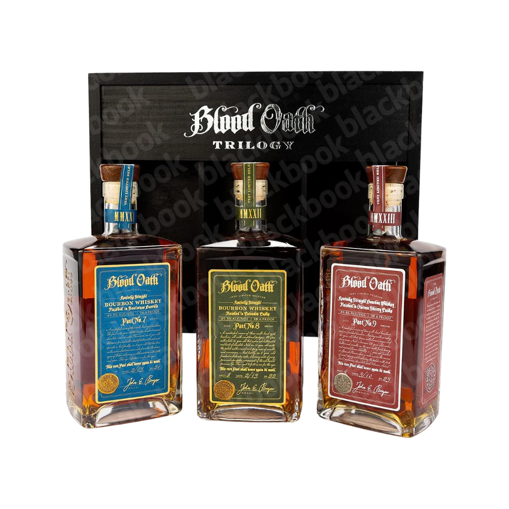 Blood Oath Trilogy Third Edition Straight Bourbon 3 Pack 750ml