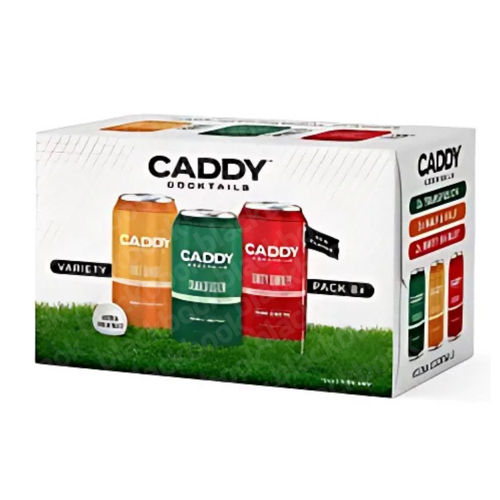 Caddy Cocktails Variety 8‑Pack (3 Flavors) 355 ml