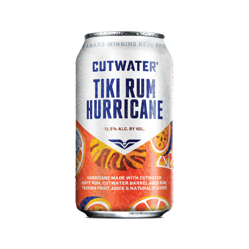 Cutwater Spirits Tiki Rum Hurricane 355ml 4-Pack