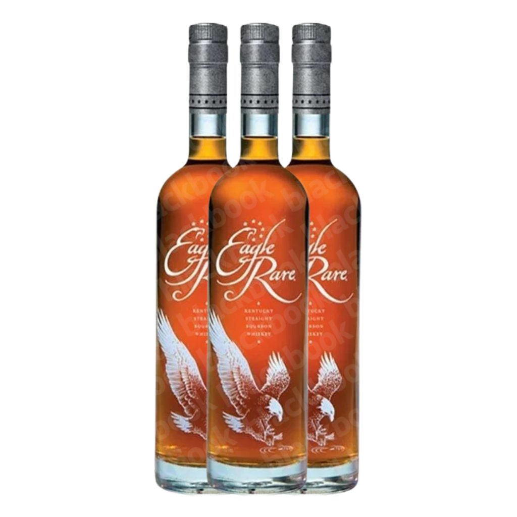 Eagle Rare Kentucky Straight Bourbon Whiskey 700ml – 3 Pack Bundle