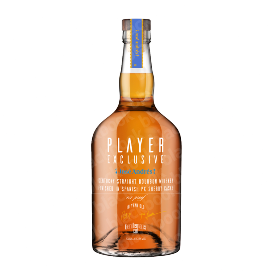 Gentleman’s Cut Player Exclusive José Andrés 750ml bottle – limited edition Stephen Curry bourbon collaboration – buy online at blackbook