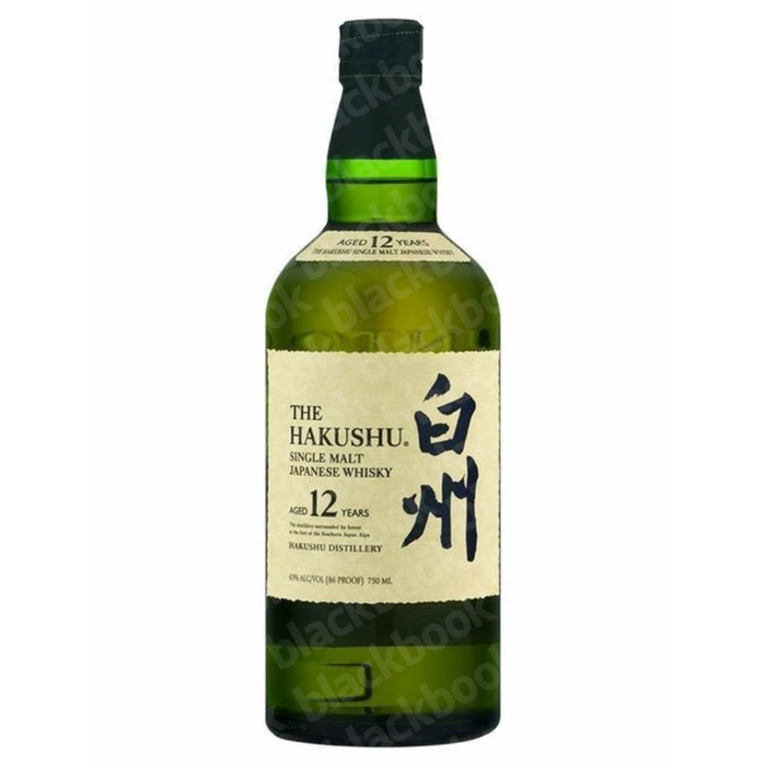 Hakushu 12 Year Old Japanese Whiskey 750ml