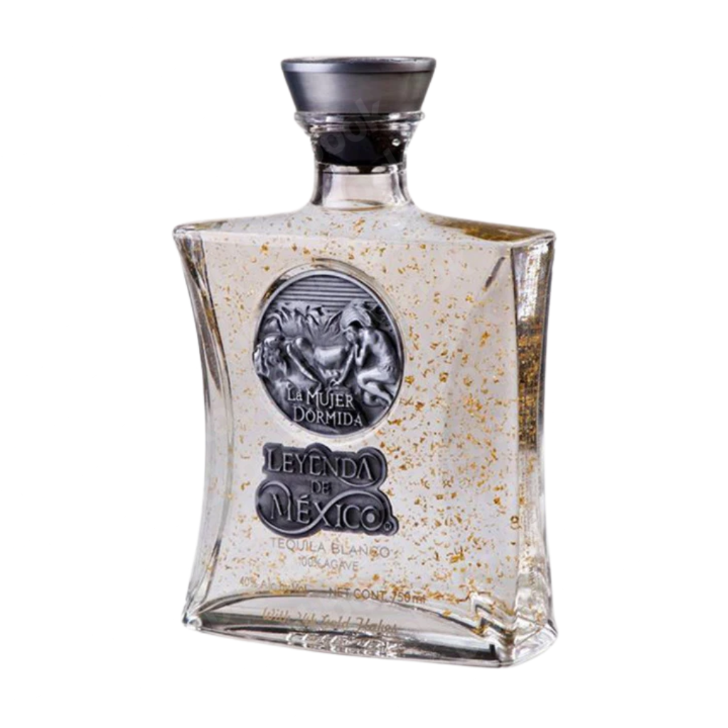 Leyenda de México Blanco with 24k Gold Flakes 750ml