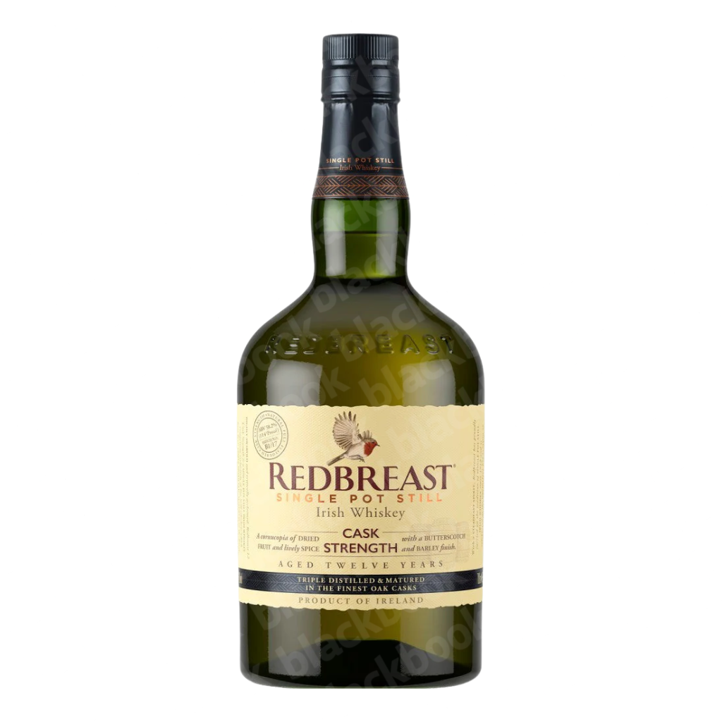 Redbreast 12 Year Old Cask Strength Irish Single Pot Still Whiskey 750ml
