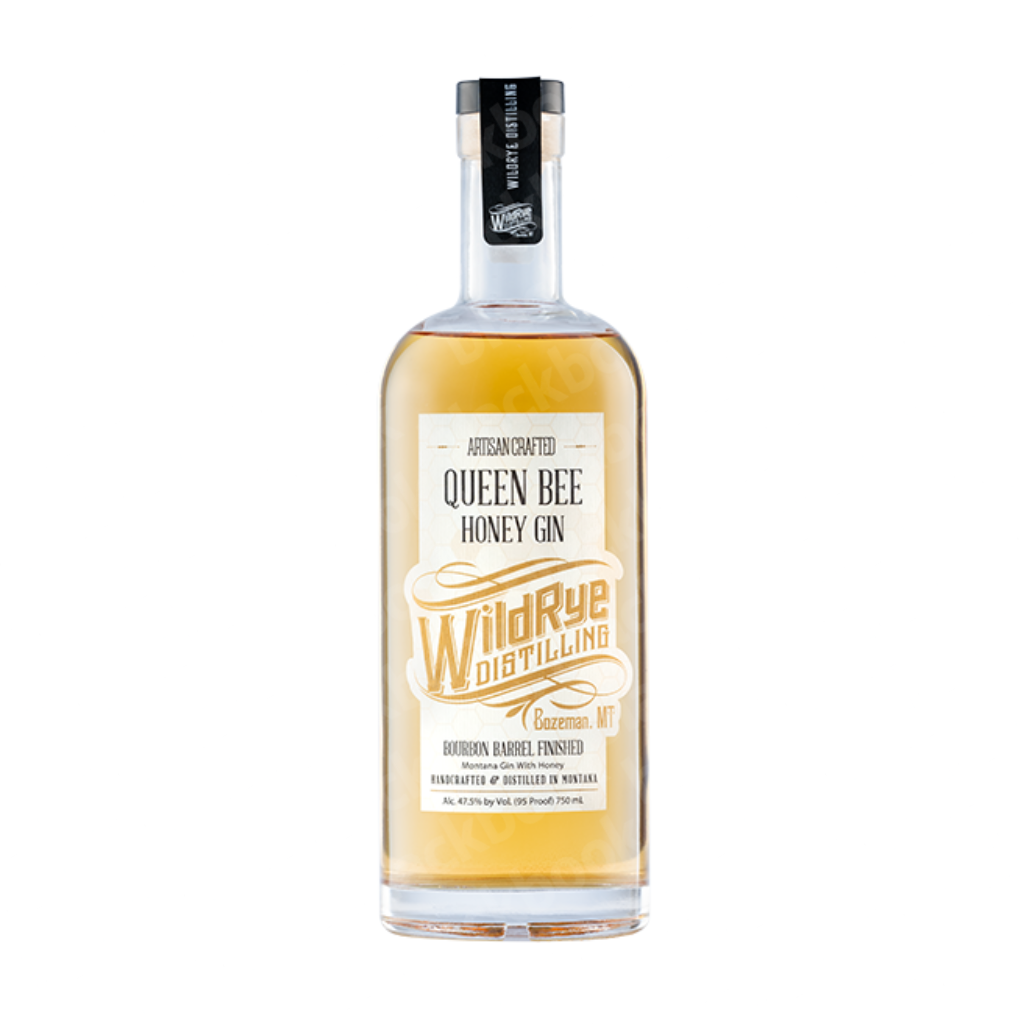 WildRye Distilling Queen Bee Honey Gin – 750ml