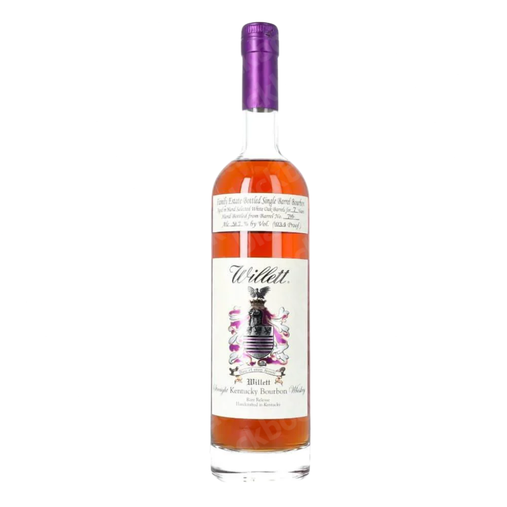 Willett Family Estate 7 Year Single Barrel Bourbon #3887 "Seven's Reckoning" 130 Proof 750ml