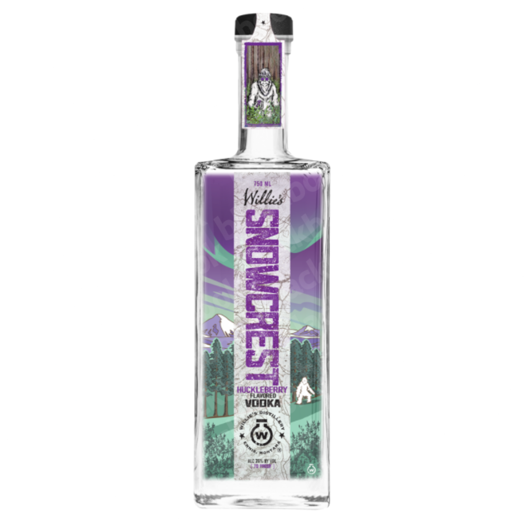 Willie’s Distillery Snowcrest Huckleberry – 750ml
