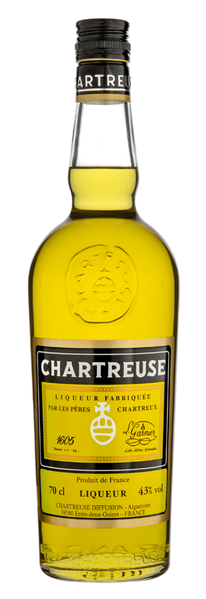 Yellow Chartreuse original manufacturer product photography