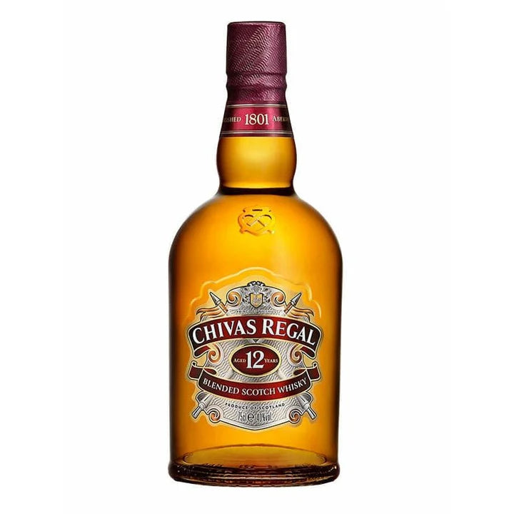 Chivas Regal 12 Year Blended Scotch Whiskey 750ml