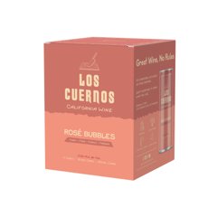 Los Cuernos Rosé Bubbles 4pk