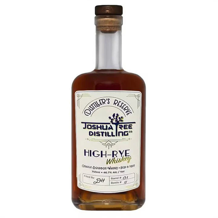 Joshua Tree Distillers Reserve 6 Years  High Rye Bourbon Whiskey 750ml