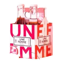 Une Femme The Callie California Rose Bubbles (4 Pack) 187 ML