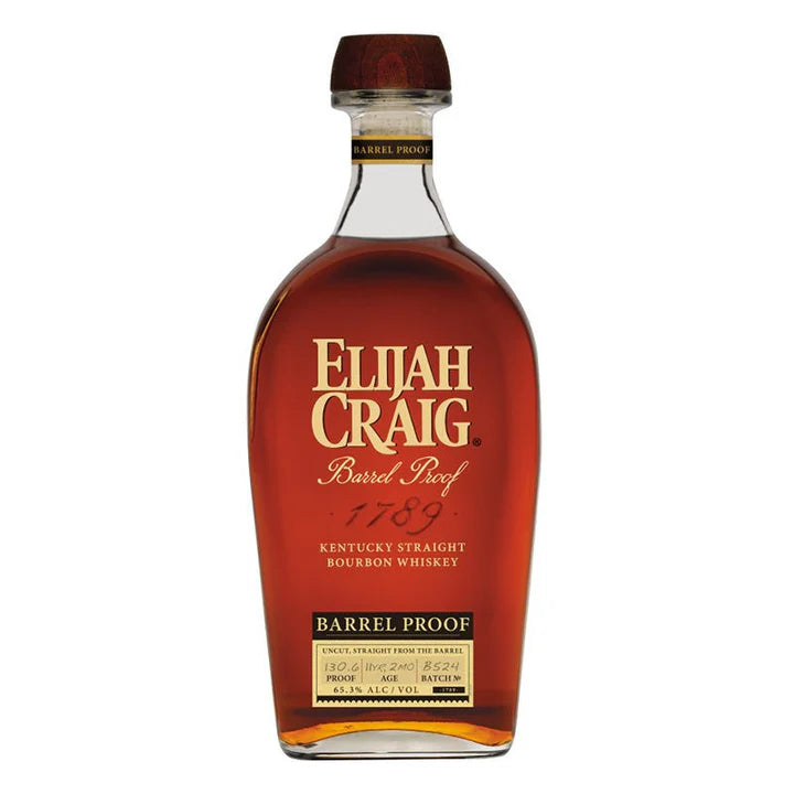 Elijah Craig Barrel Proof 11 Year Batch B524 Bourbon Whiskey 750ml