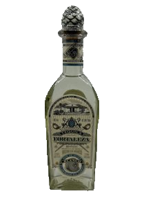 Fortaleza Blanco: original 3JMS bottle and packaging photograph with background removed