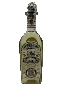 Fortaleza Reposado original bottle image with surrounding background removed