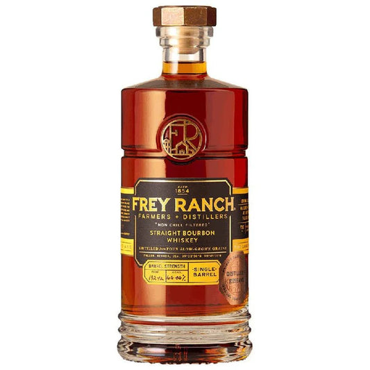 Frey Ranch Barrel Strength Single Barrel Bourbon Whiskey 750ml