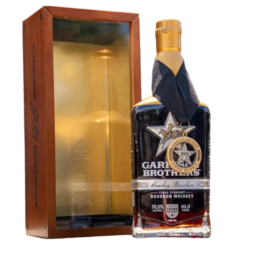 Garrison Brothers Cowboy Bourbon 2026 original manufacturer product photography