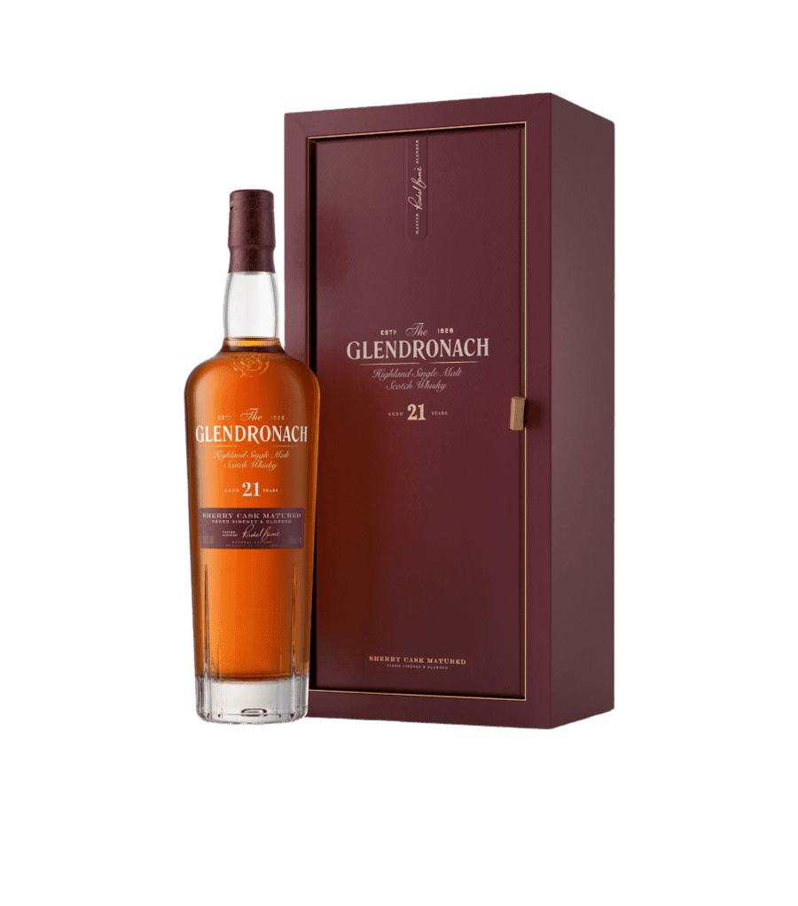 The GlenDronach 21 Year Highland Single Malt Scotch Whisky 700ml bottle