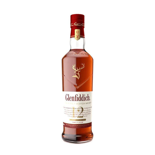 Glenfiddich 12 Year Old Sherry Cask Finish Scotch Whiskey 750ml