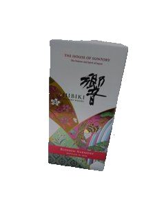 Hibiki Blossom 2026: original 3JMS bottle and packaging photograph with background removed